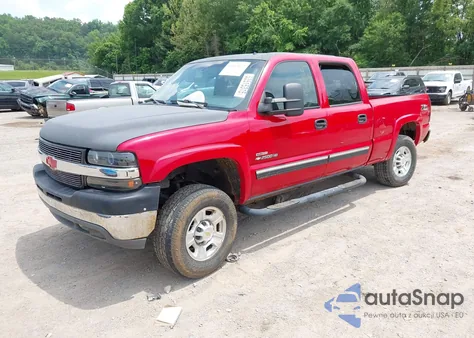 2002 Chevrolet Silverado 2500Hd Lt из США, поврежденный, VIN 1GCHK23102F188130